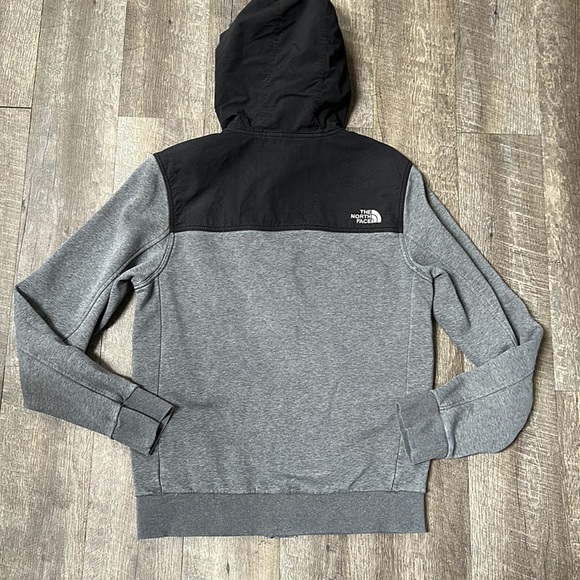 The North Face Gray and Black Hoodie Jacket Medium - Picture 9 of 9